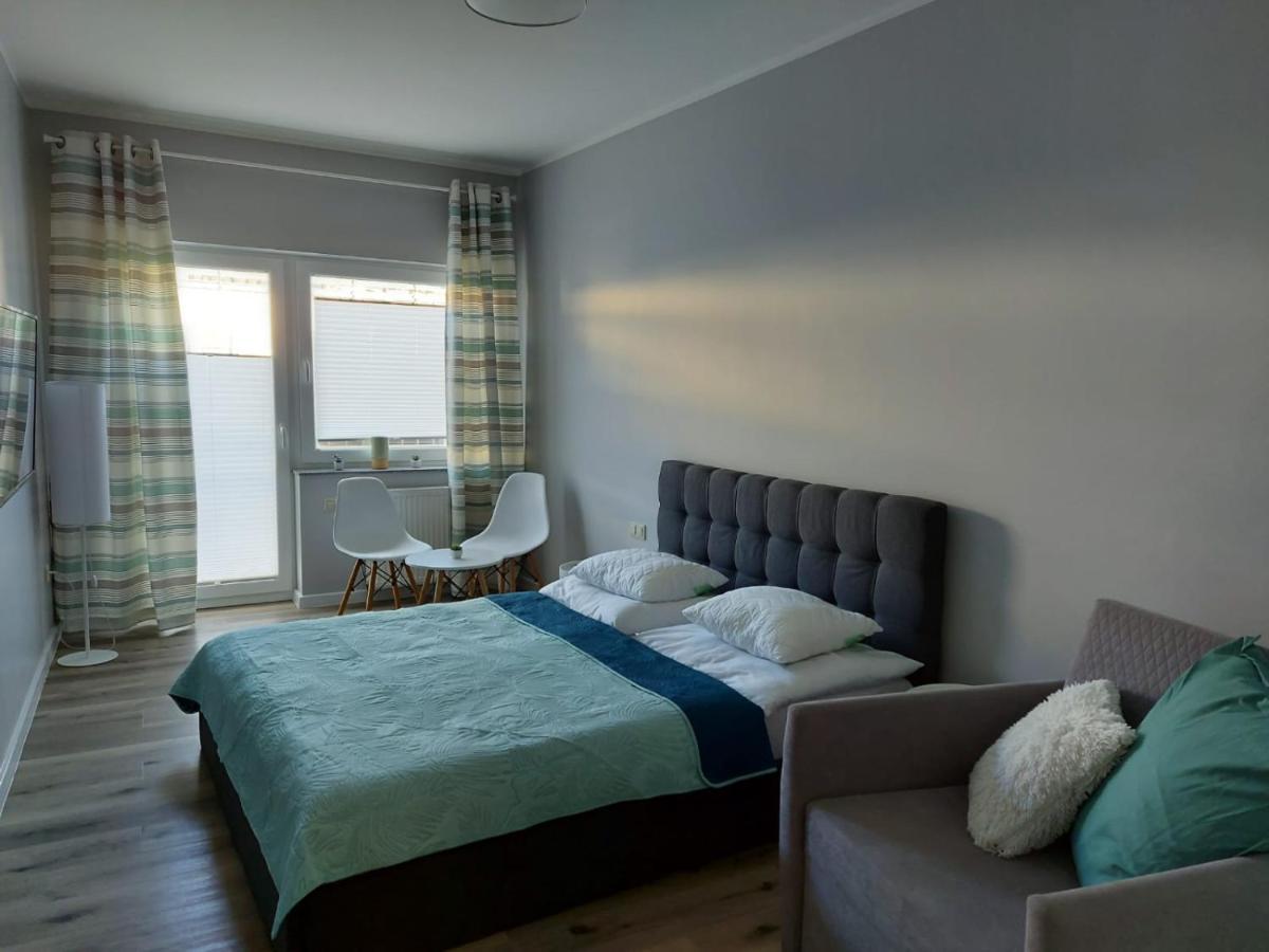 Apartamenty Z Tarasami "Mietowy Spokoj 15" "Romantyczna Szarosc 16" "Niebieska Elegancja 17" Maksymalnie Dla 6 Osob Pobierowo Dış mekan fotoğraf